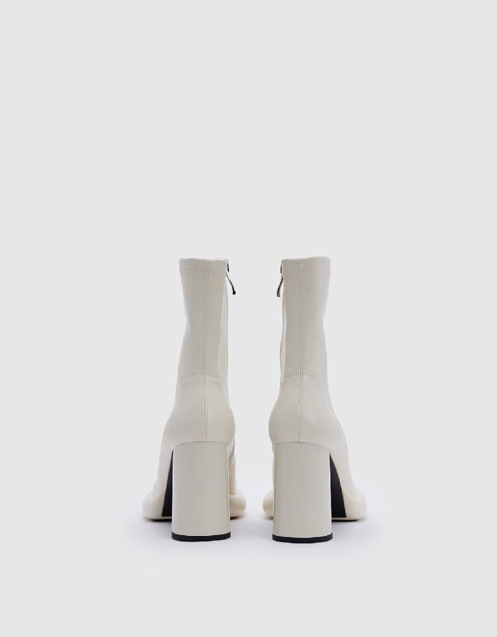 Round Toe Heeled Boots sold by Urban Revivo product image thumbnail 3