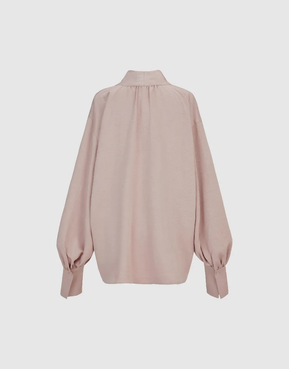 Tie Front V-Neck Overhead Shirt sold by Urban Revivo product image thumbnail 5