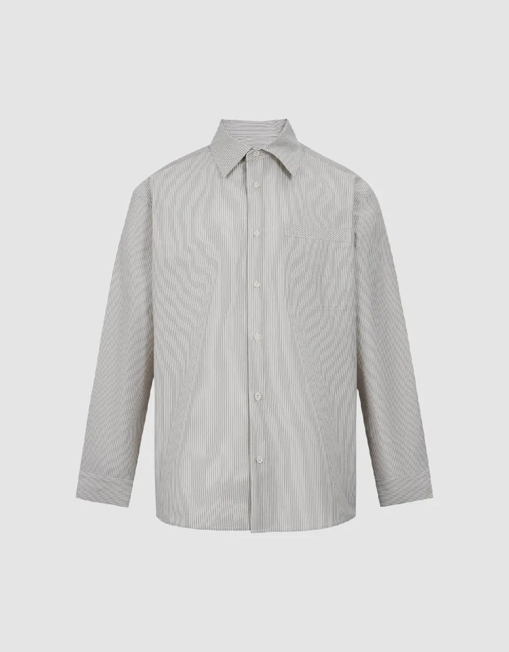 Textured Button Up Loose Shirt sold by Urban Revivo product image thumbnail 2