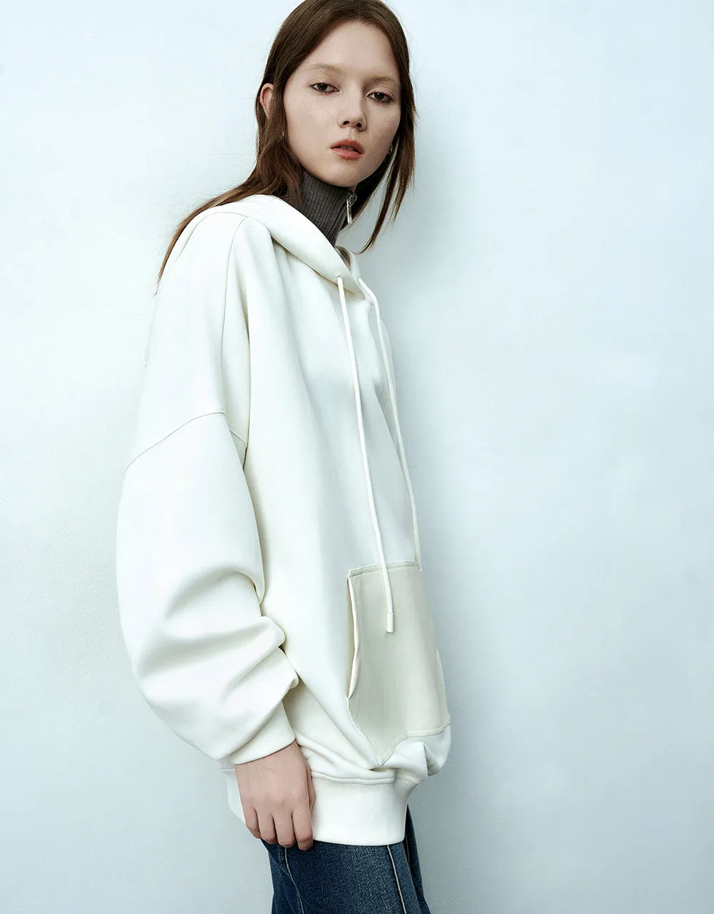 Hooded Oversized Sweatshirt sold by Urban Revivo product image thumbnail 3