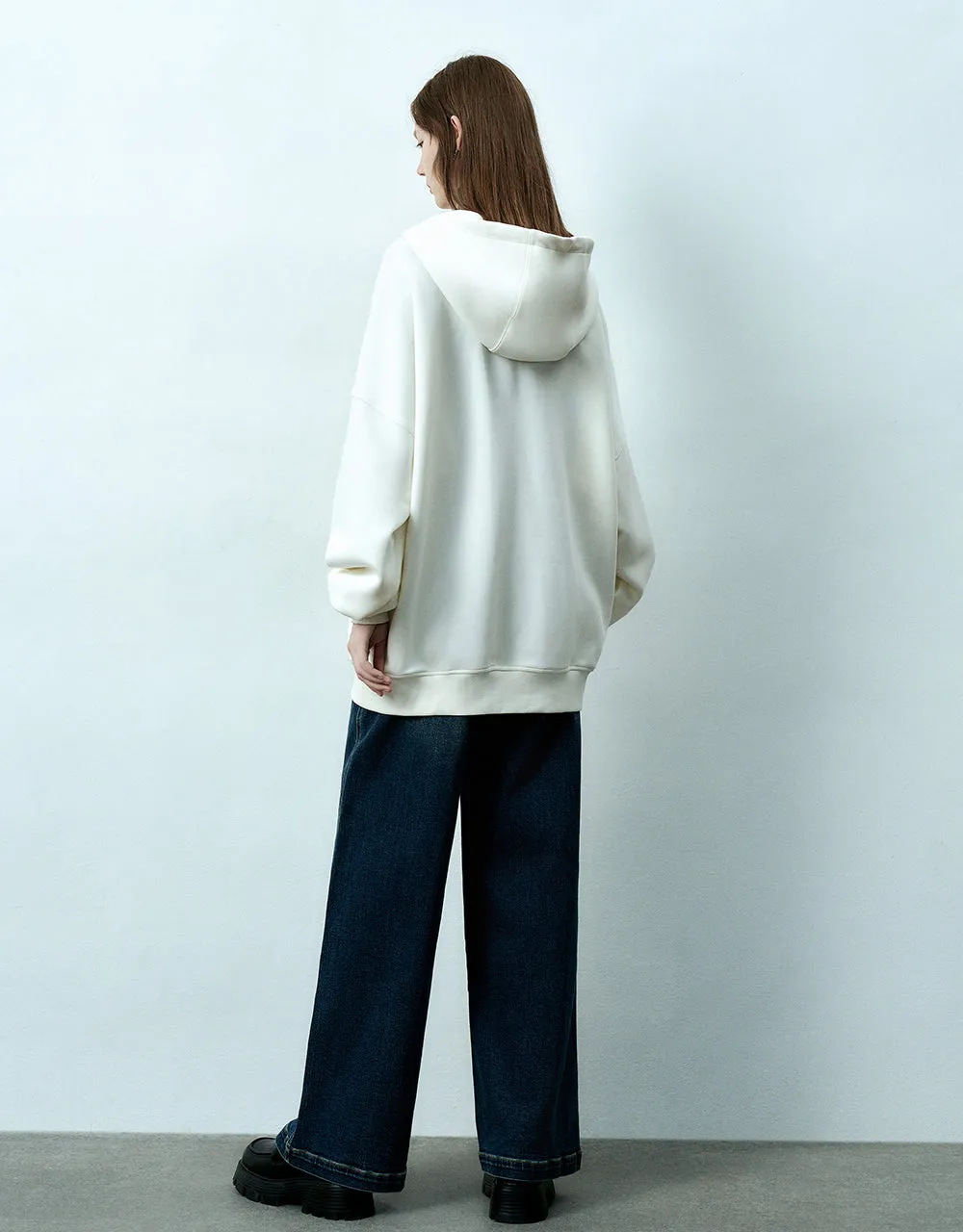 Hooded Oversized Sweatshirt sold by Urban Revivo product image thumbnail 4