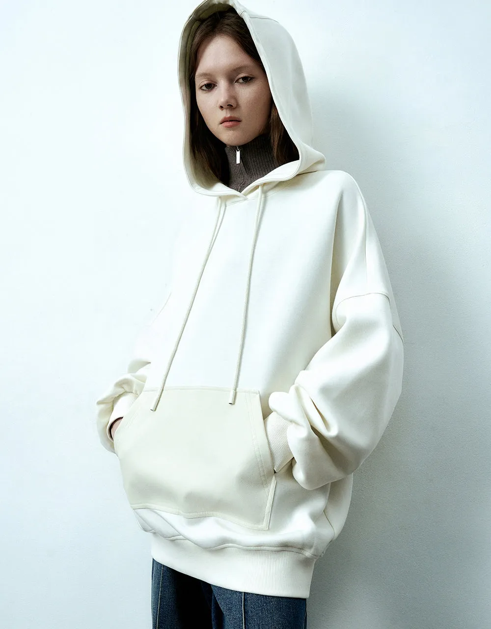 Hooded Oversized Sweatshirt sold by Urban Revivo