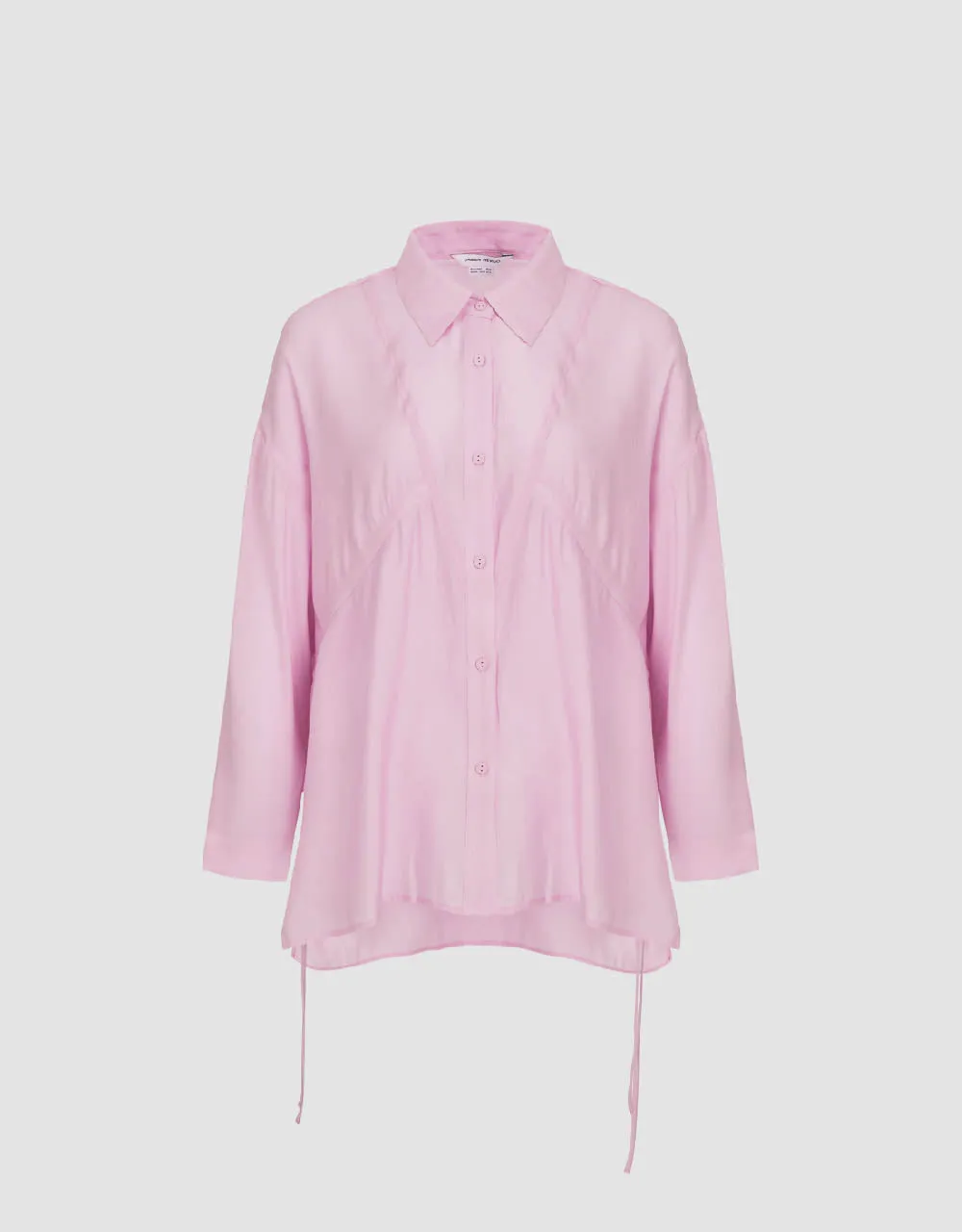 Button Up Loose Shirt sold by Urban Revivo product image thumbnail 2