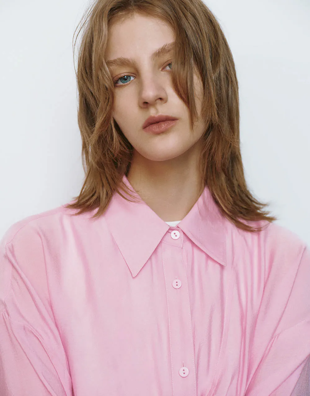 Button Up Loose Shirt sold by Urban Revivo product image thumbnail 4