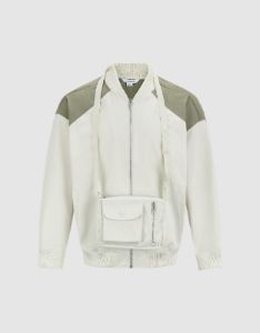 Zipper Front Oversized Jacket sold by Urban Revivo
