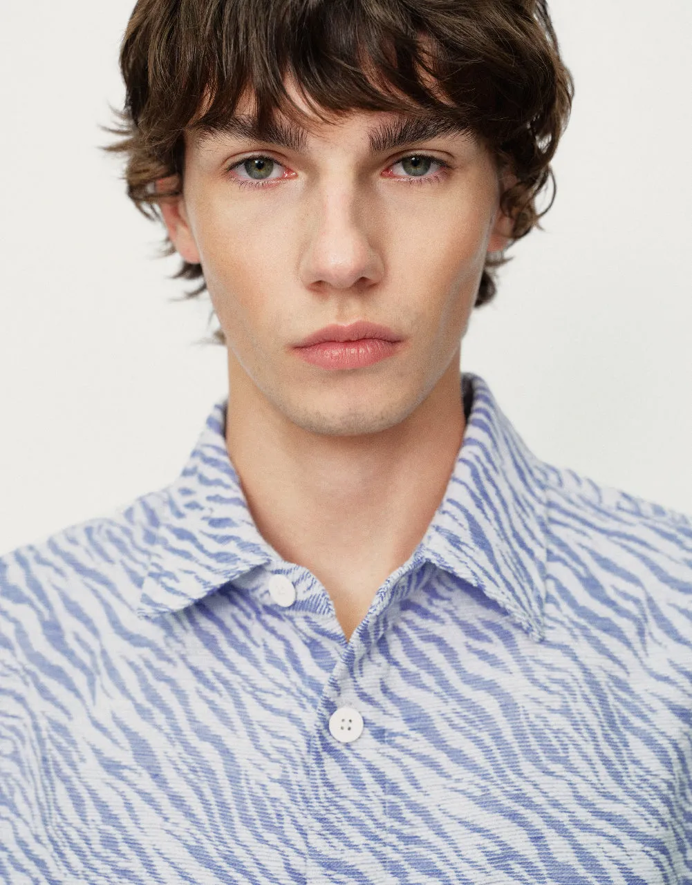 Printed Button Up Oversized Jacket sold by Urban Revivo product image thumbnail 5