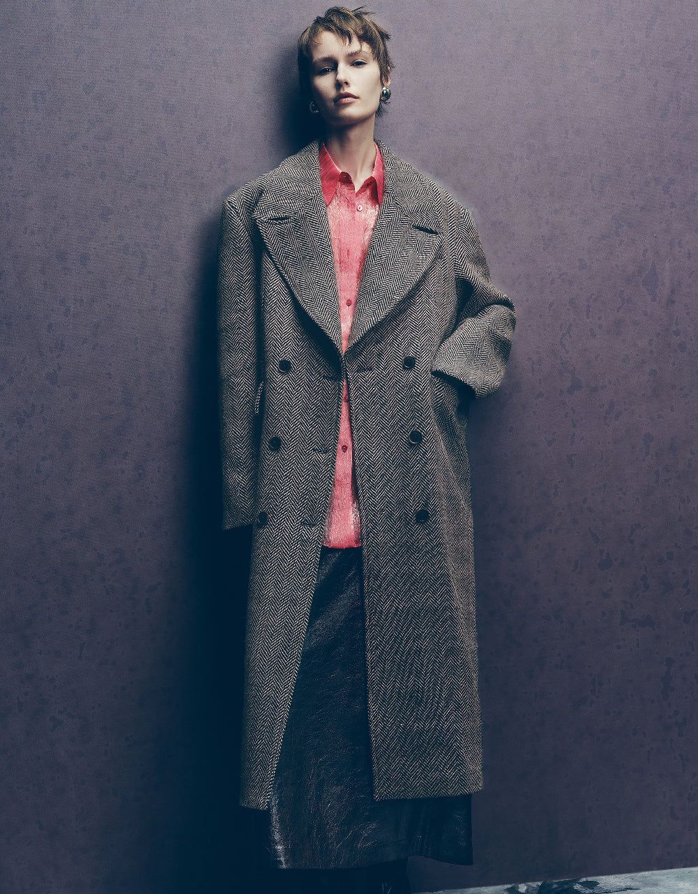 Double Breasted Long Coat sold by Urban Revivo product image thumbnail 3