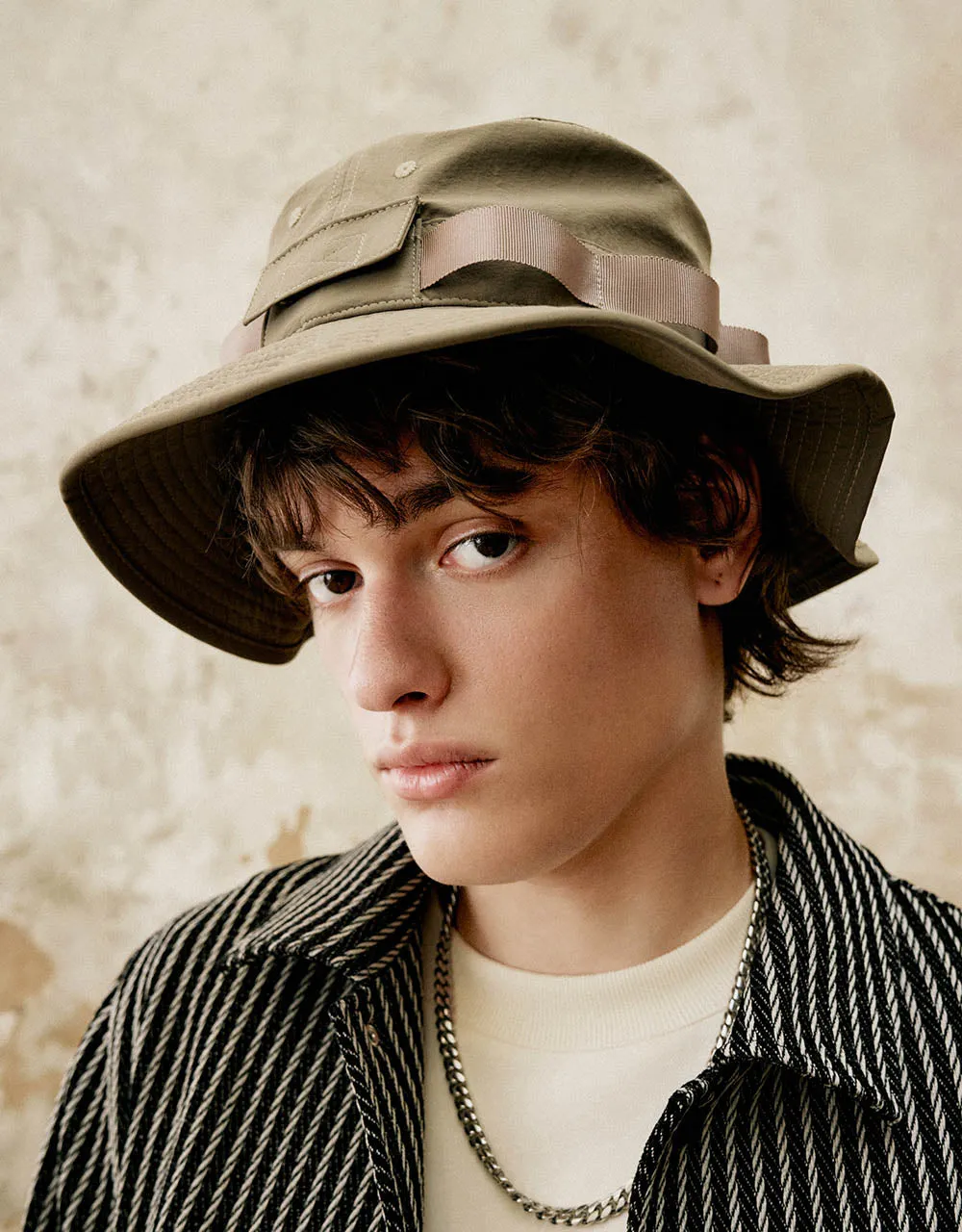 Press Button Striped Jacket sold by Urban Revivo product image thumbnail 4