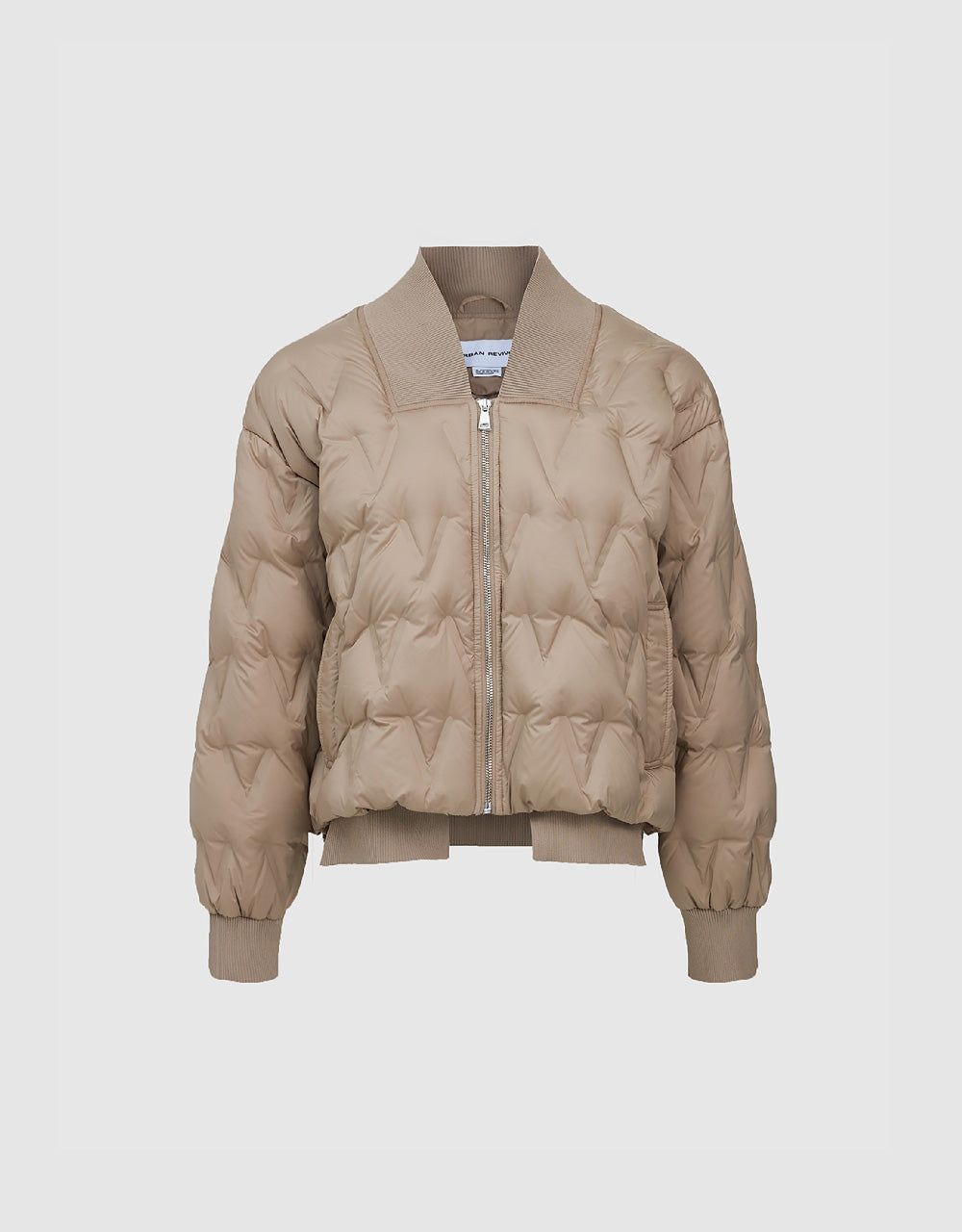 Standard Sleeve V-Neck Down Outerwear sold by Urban Revivo product image thumbnail 2