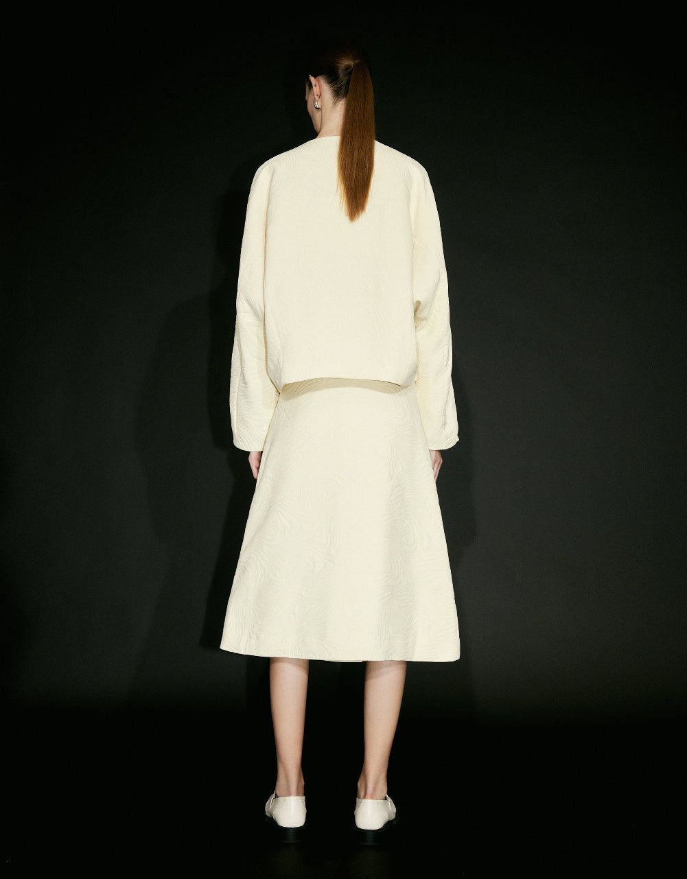 Embossed Crew Neck Jacket sold by Urban Revivo product image thumbnail 4