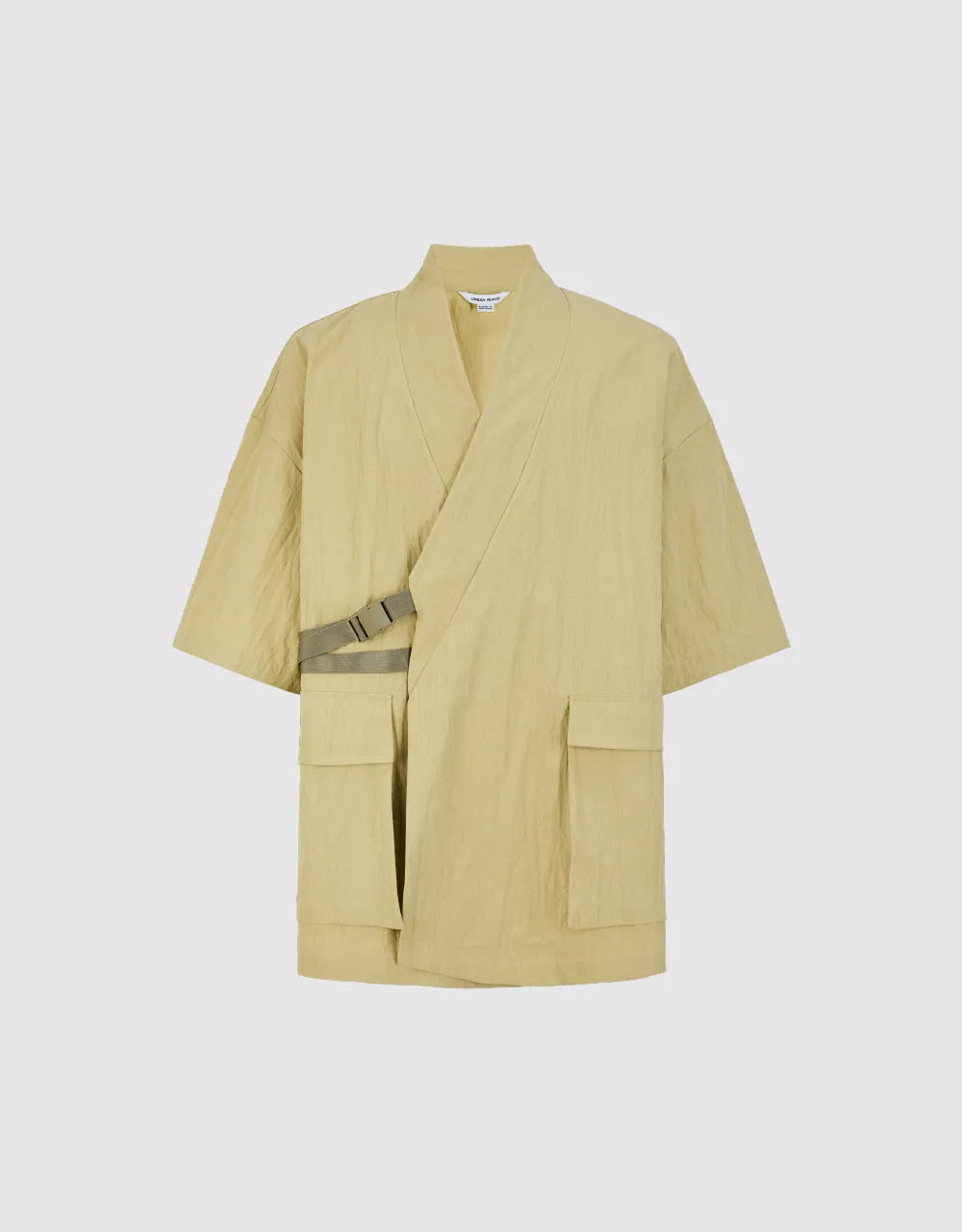 Kimono Lapel Straight Jacket sold by Urban Revivo product image thumbnail 2