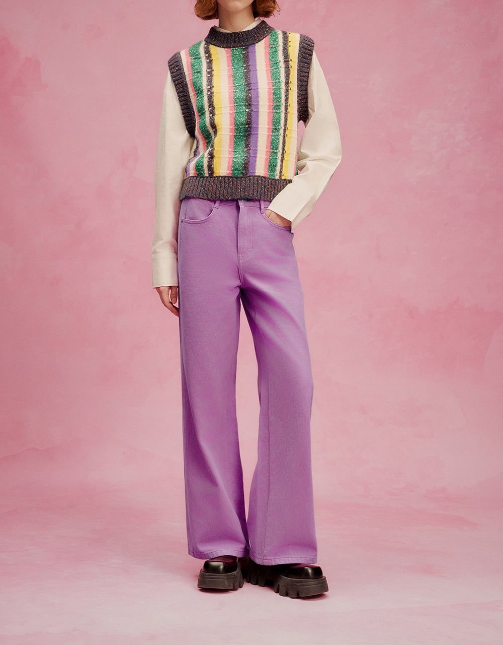 Wide-Leg Jeans sold by Urban Revivo product image thumbnail 2