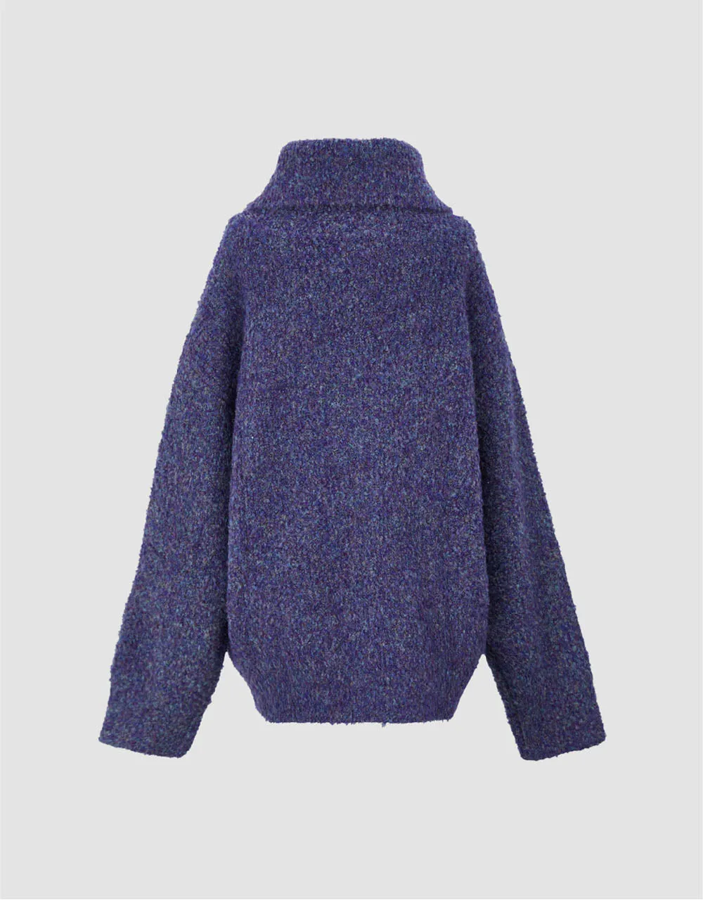 Zipper Front Loose Knitted Cardigan sold by Urban Revivo product image thumbnail 5