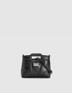 Embossed Vegan Leather Shoulder Bag sold by Urban Revivo