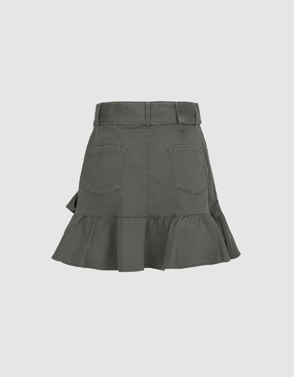 Mini A-Line Skirt With Belt sold by Urban Revivo product image thumbnail 3