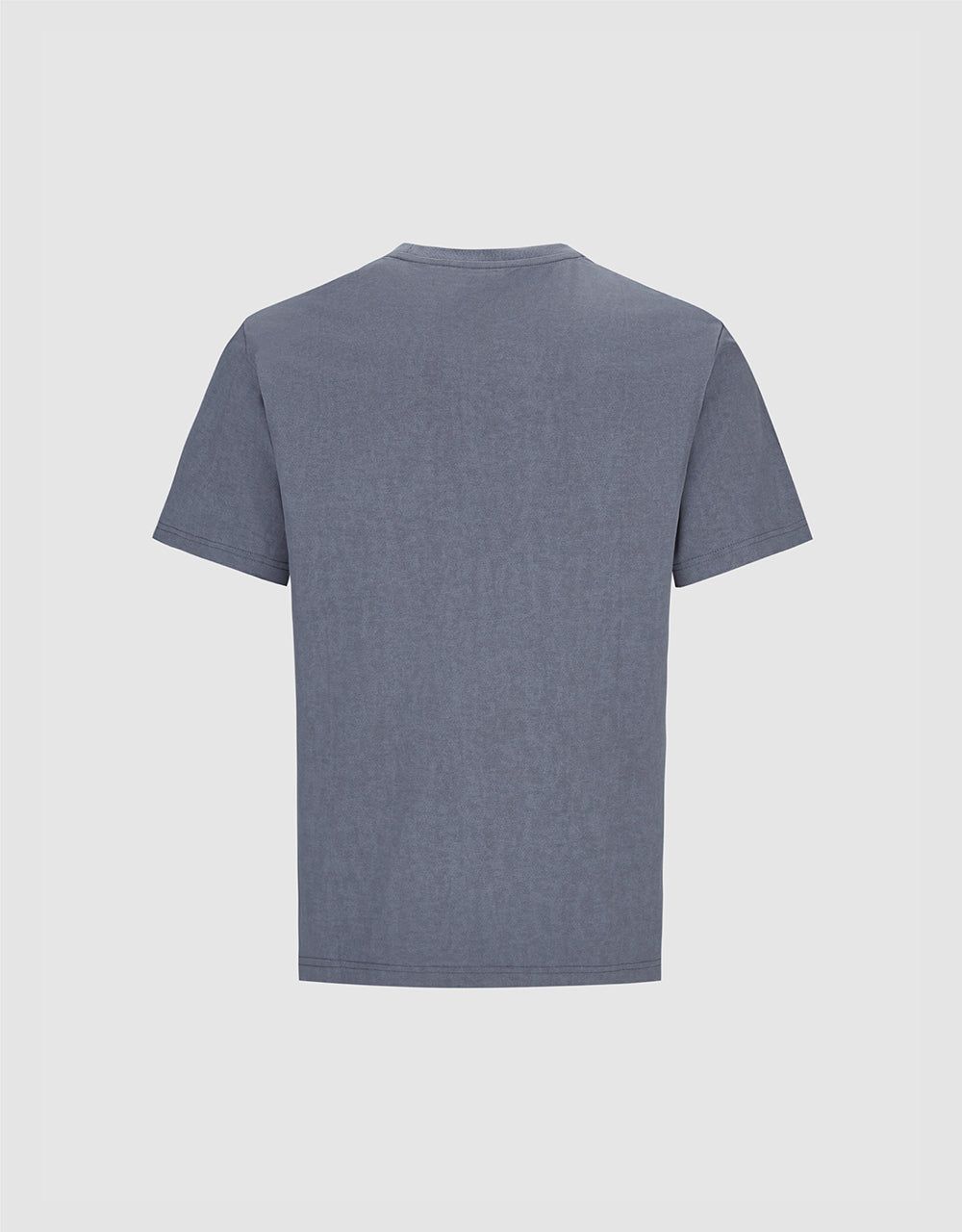 Crew Neck Straight T-Shirt sold by Urban Revivo product image thumbnail 2