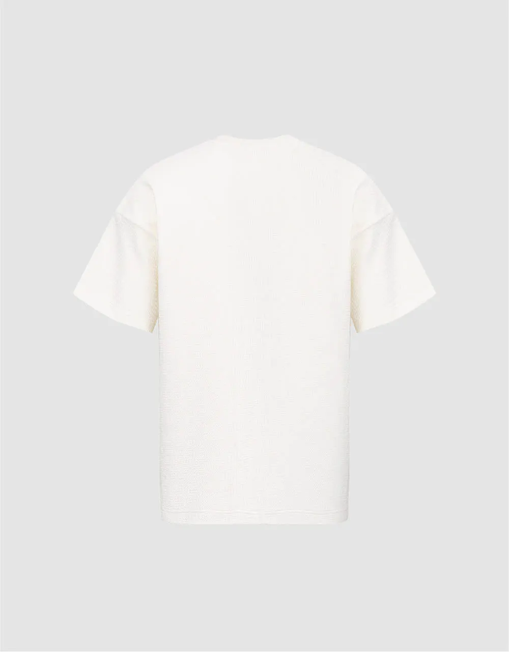 Printed Crew Neck Straight T-Shirt sold by Urban Revivo product image thumbnail 5