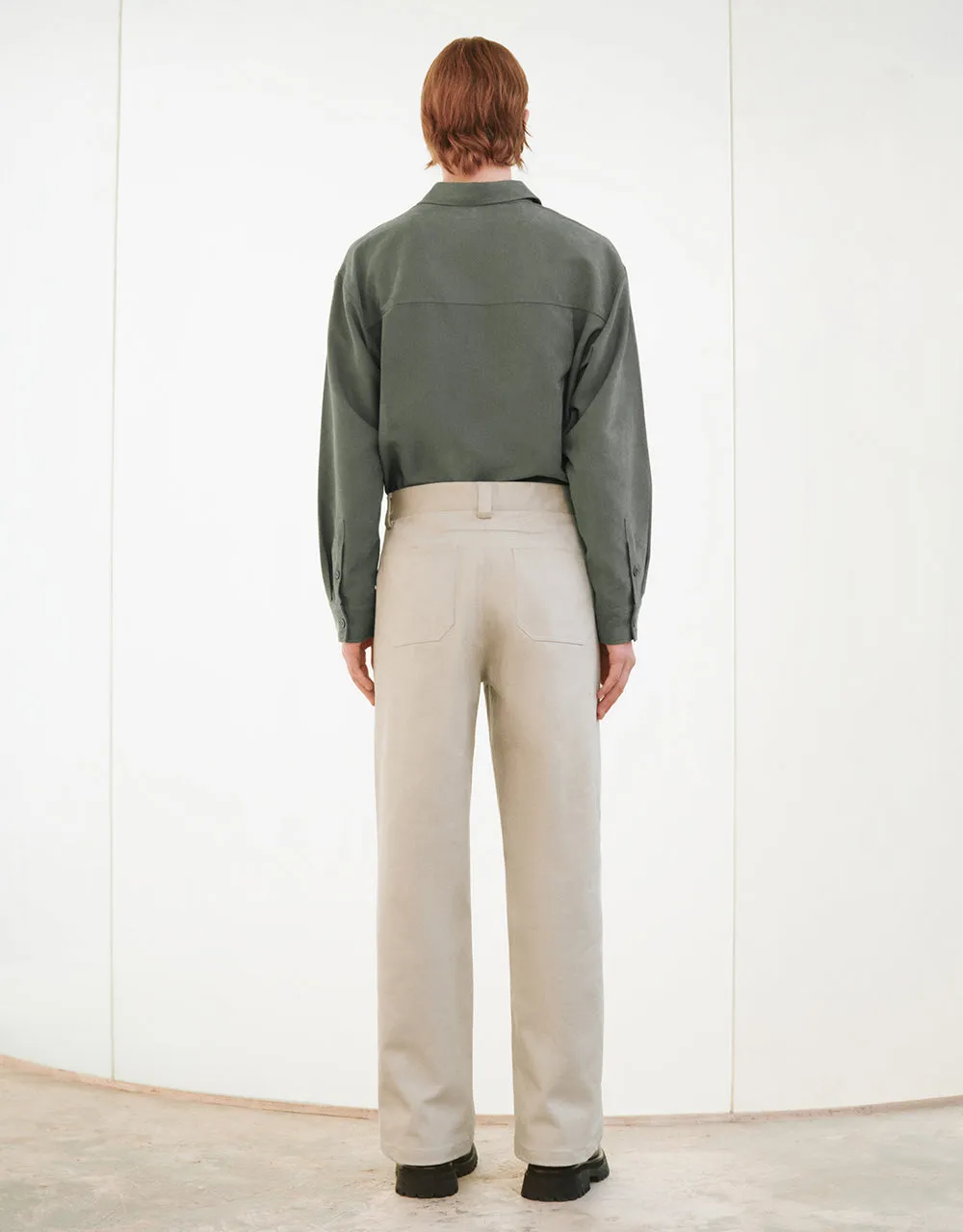 Button Up Loose Shirt sold by Urban Revivo product image thumbnail 4