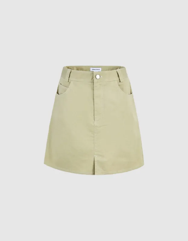 Mini A-Line Skirt sold by Urban Revivo