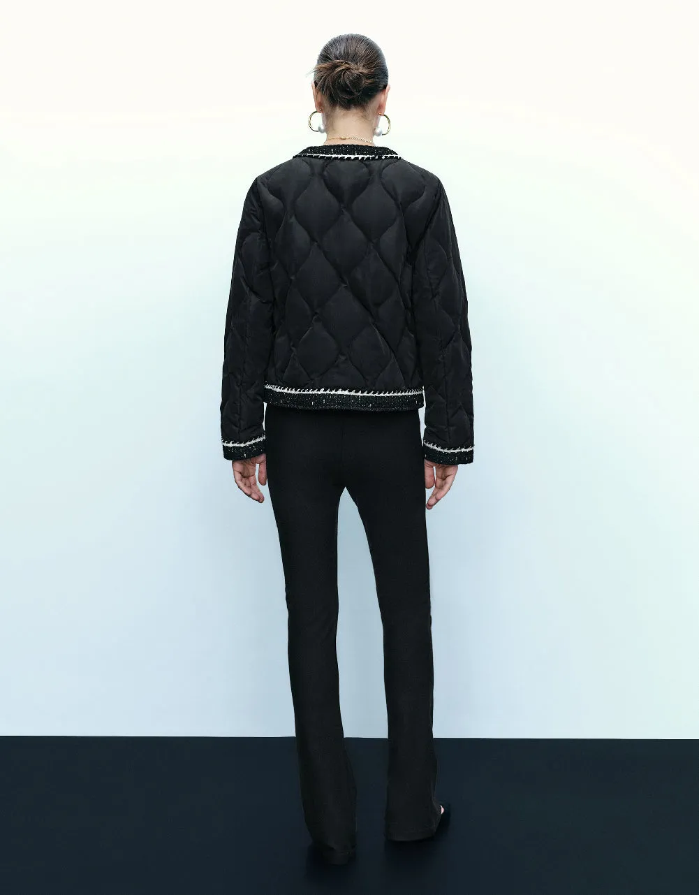 V-Neck Down Jacket sold by Urban Revivo product image thumbnail 3