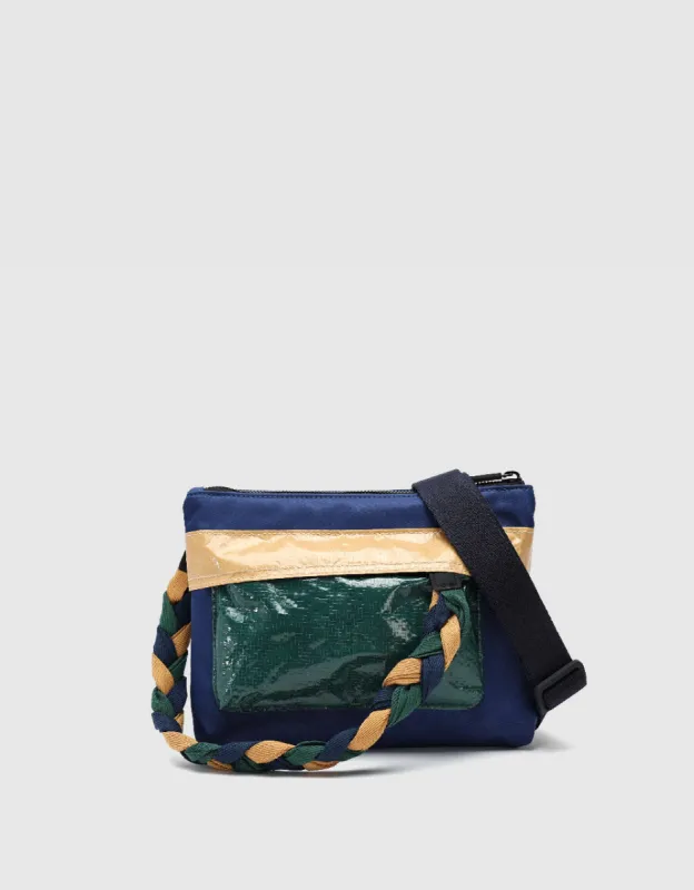 Braided Strap Décor Crossbody Bag sold by Urban Revivo