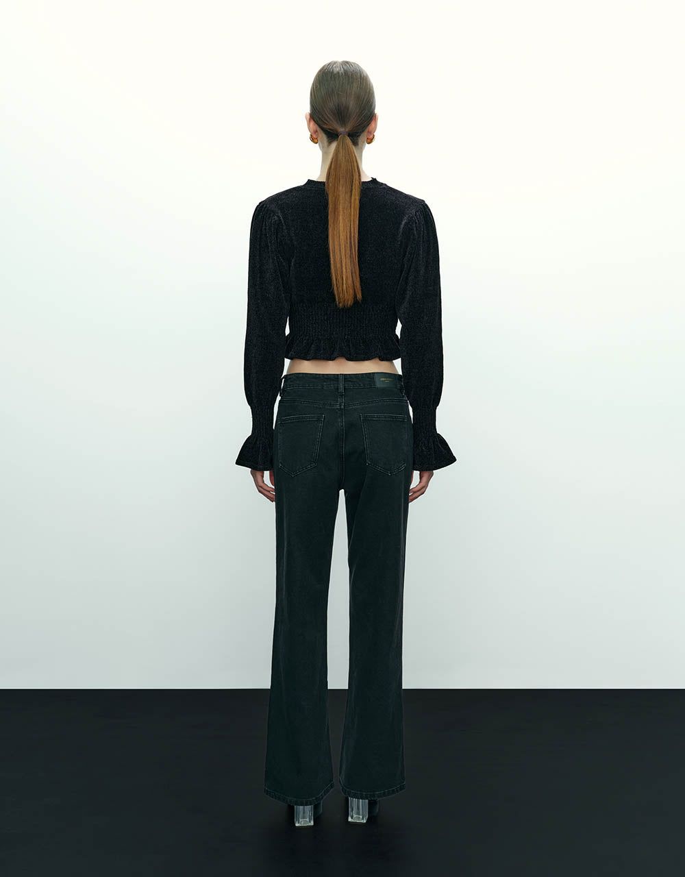 Keyhole Neck Knitted T-Shirt sold by Urban Revivo product image thumbnail 4