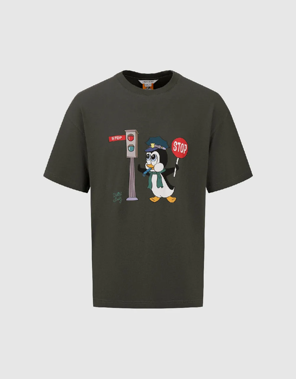 Printed Crew Neck Loose T-Shirt sold by Urban Revivo product image thumbnail 2