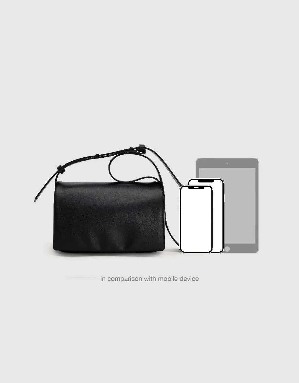 Vegan Leather Crossbody Bag sold by Urban Revivo product image thumbnail 2