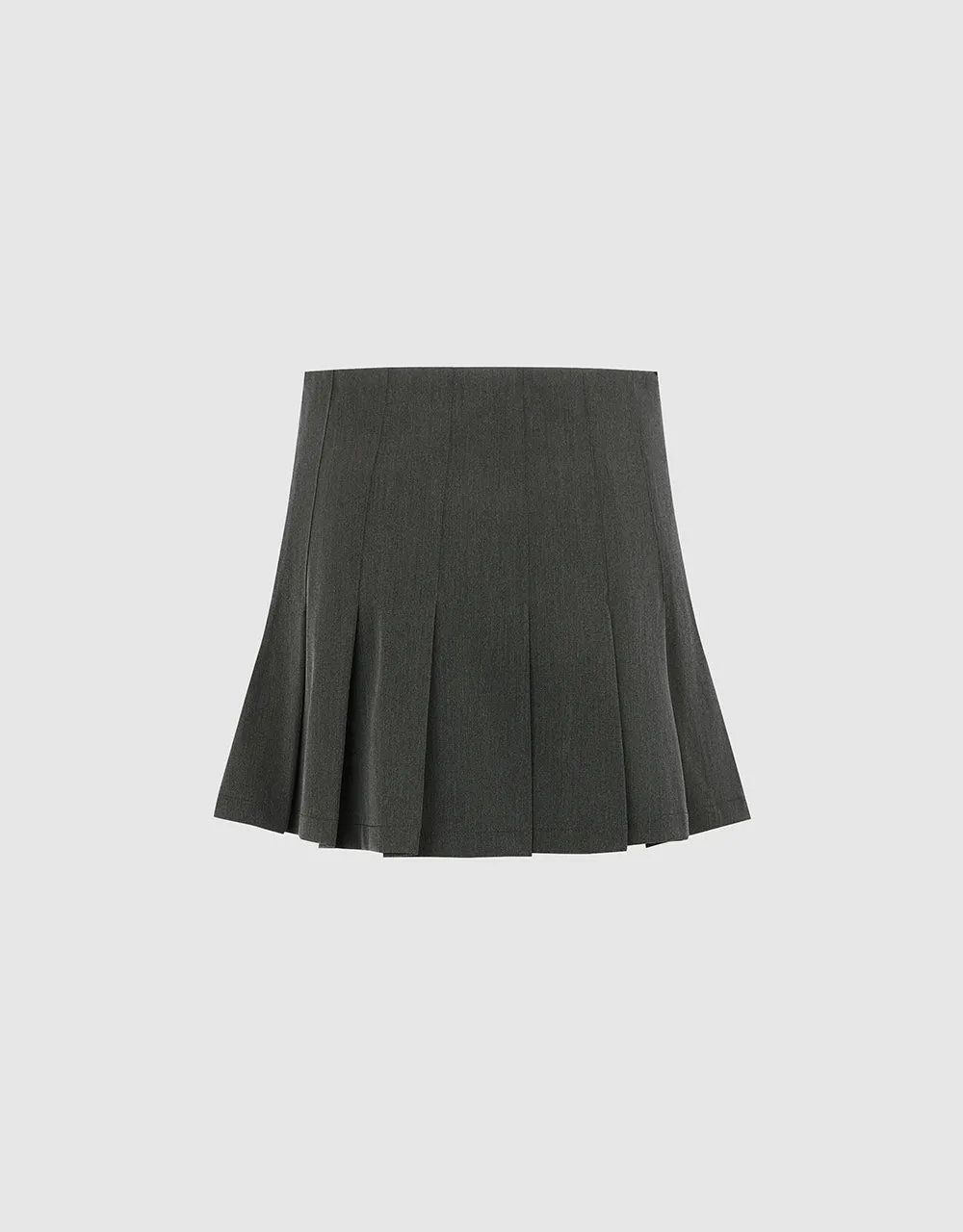 Pleated Mini A-Line Skirt sold by Urban Revivo product image thumbnail 3