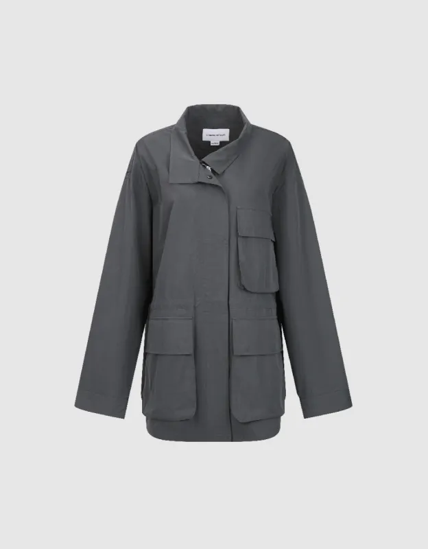 Oversized Longline Jacket made by Urban Revivo