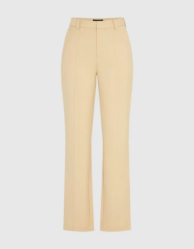 Tailored Straight Pants sold by Urban Revivo