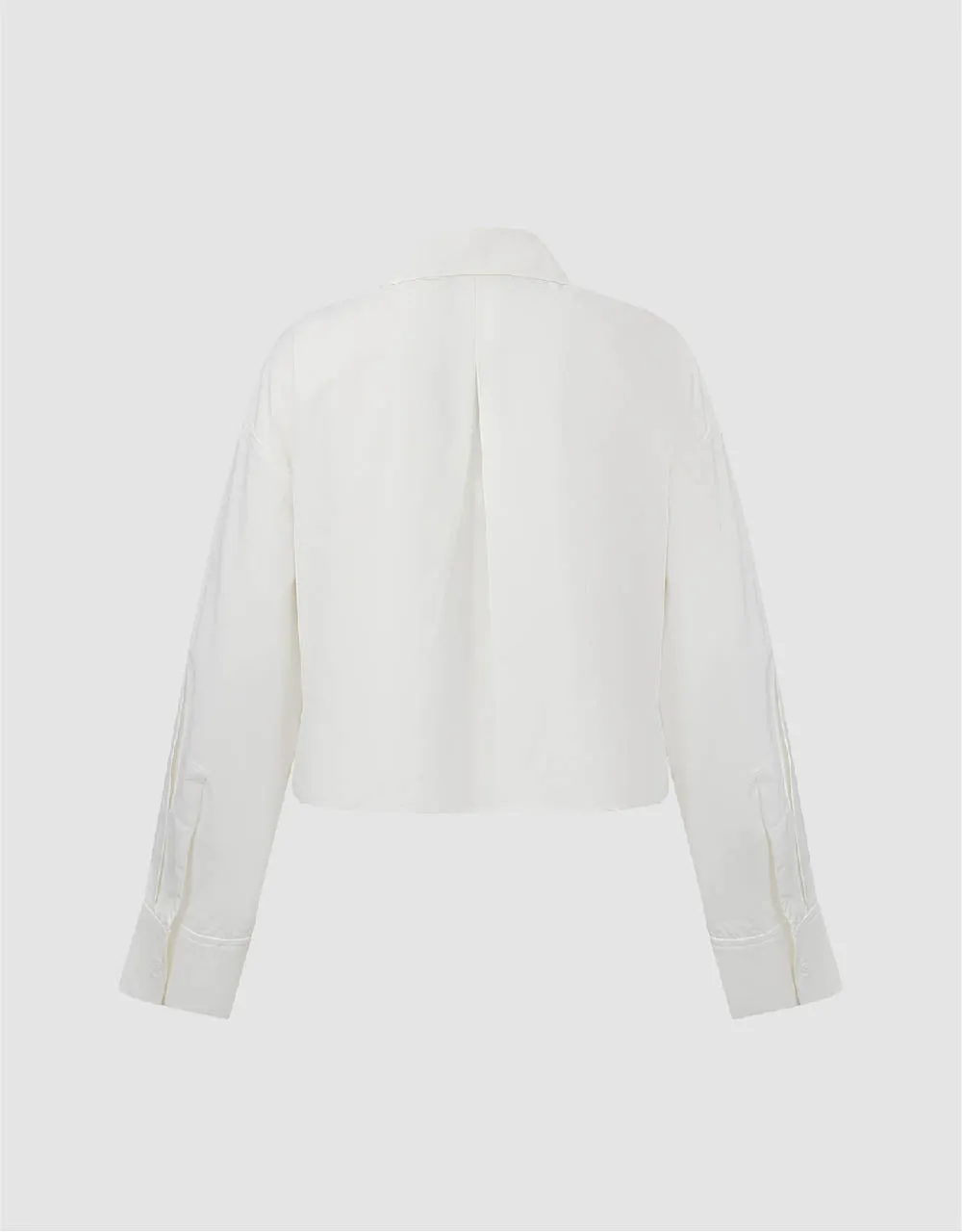 Button Up Loose A-Line Shirt sold by Urban Revivo product image thumbnail 5