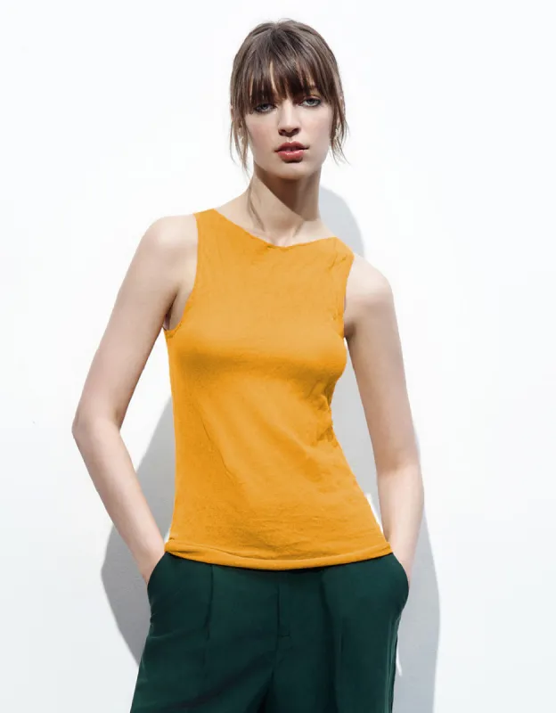 Off-Shoulder Knitted Tank Top sold by Urban Revivo