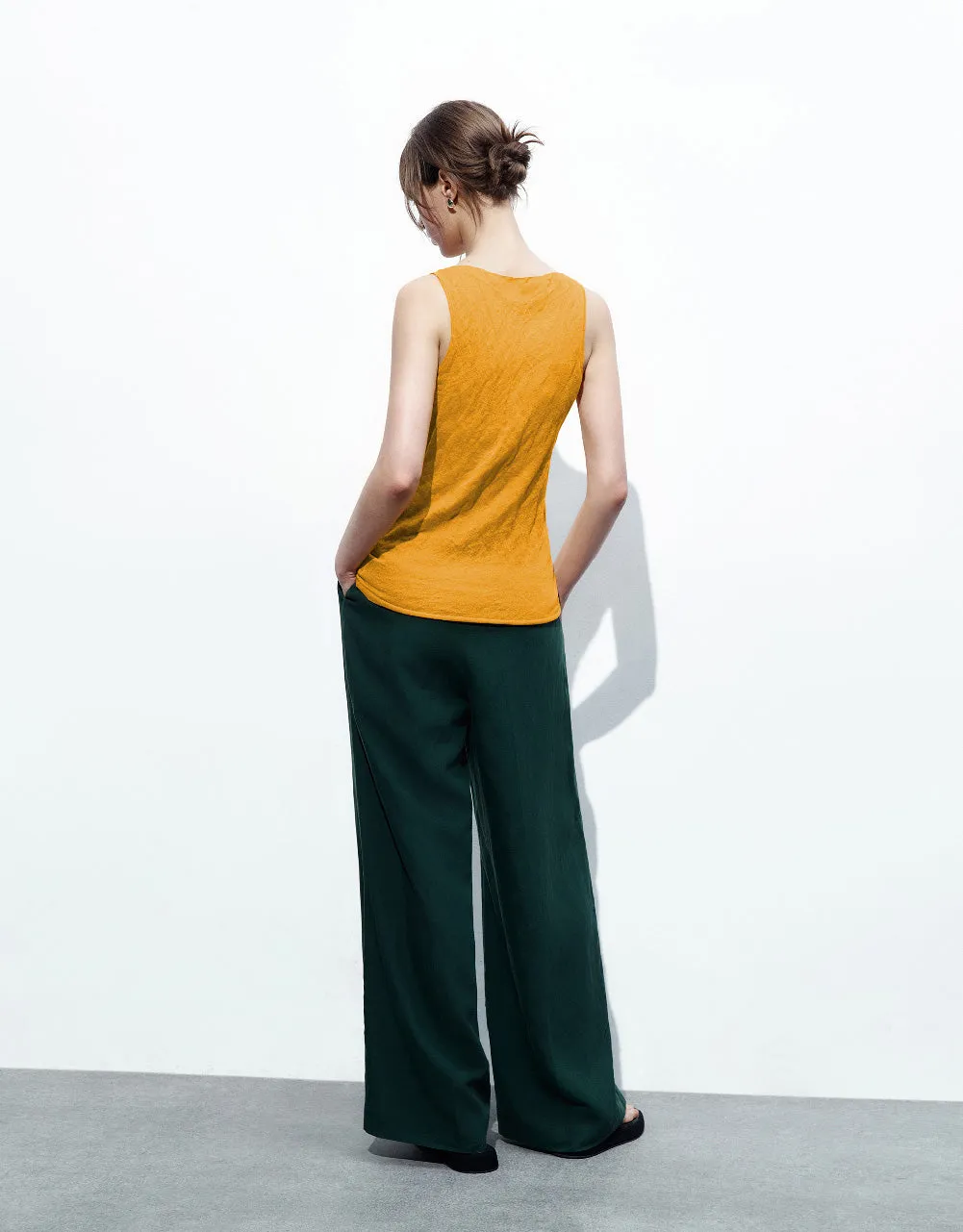 Off-Shoulder Knitted Tank Top sold by Urban Revivo product image thumbnail 4