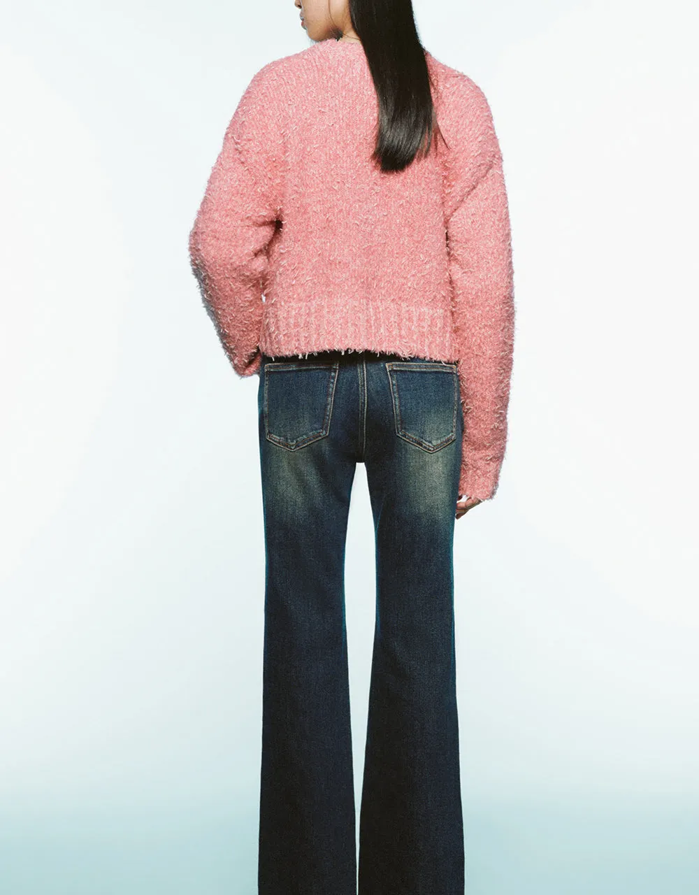 V-Neck Knitted Cardigan sold by Urban Revivo product image thumbnail 4