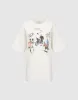 Printed Crew Neck Loose T-Shirt sold by Urban Revivo