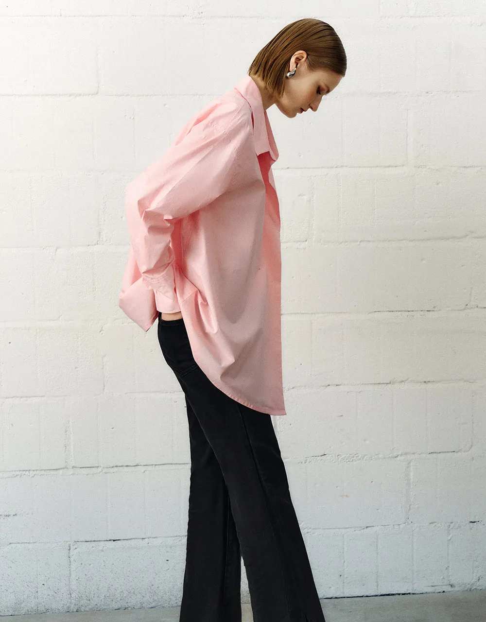 Loose Sraight Shirt sold by Urban Revivo product image thumbnail 3