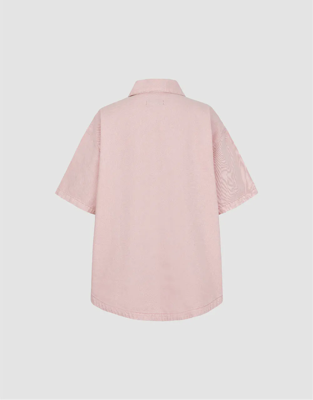 Button Up Loose Denim Shirt sold by Urban Revivo product image thumbnail 5