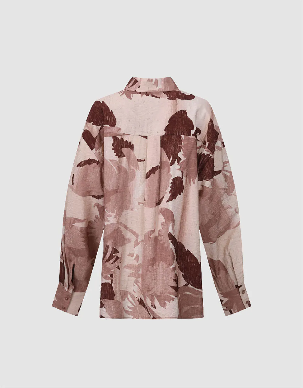 Printed Button Up Loose Shirt sold by Urban Revivo product image thumbnail 5
