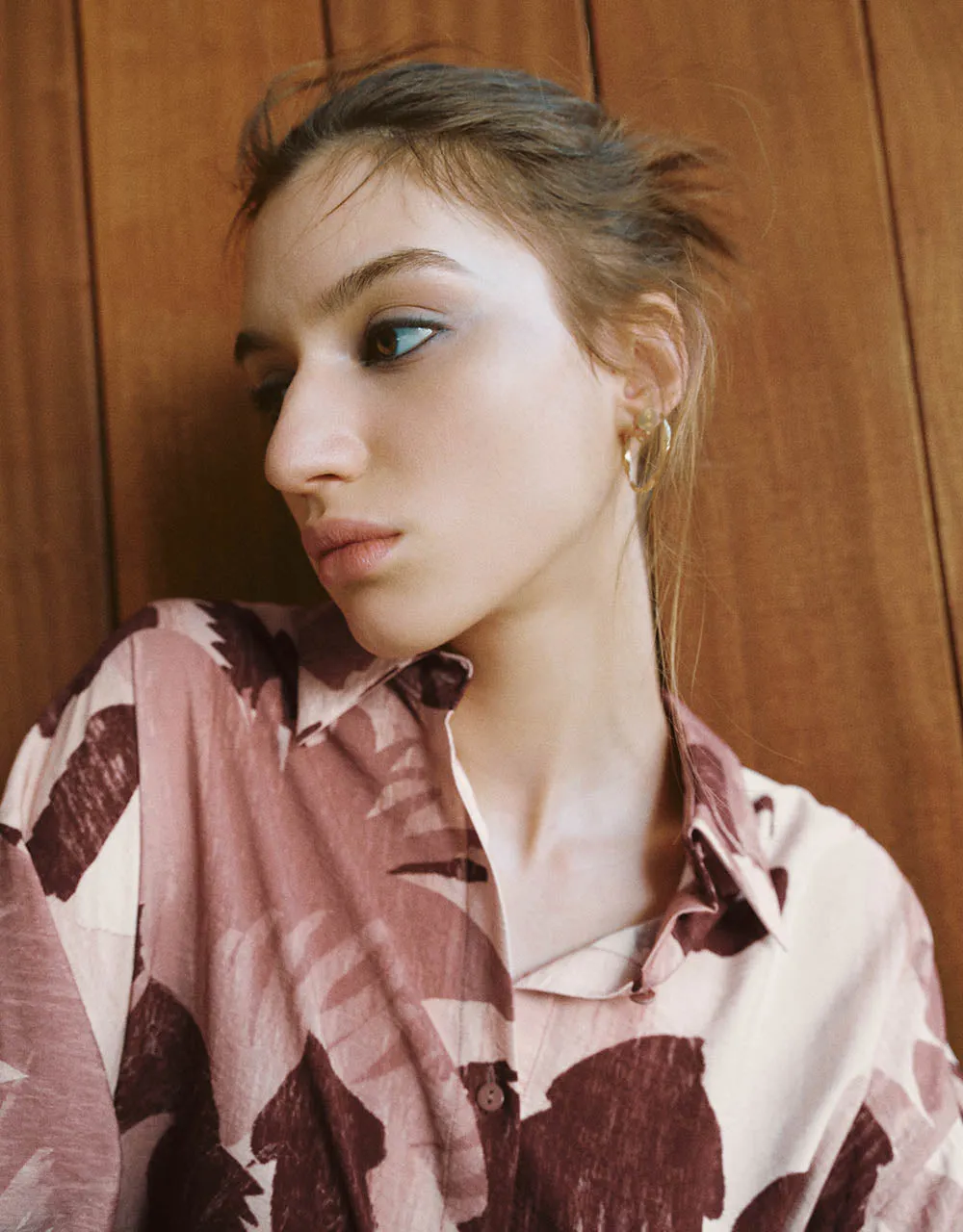 Printed Button Up Loose Shirt sold by Urban Revivo product image thumbnail 4