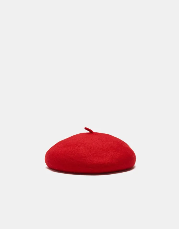 Simple Plain Beret sold by Urban Revivo