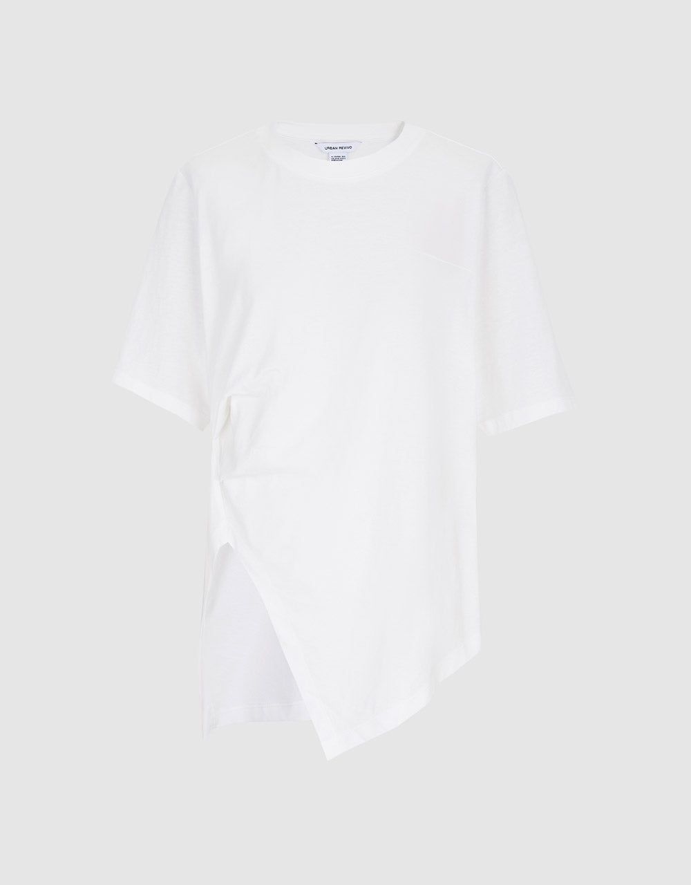 Asymmetrical Hem T-Shirt sold by Urban Revivo product image thumbnail 2