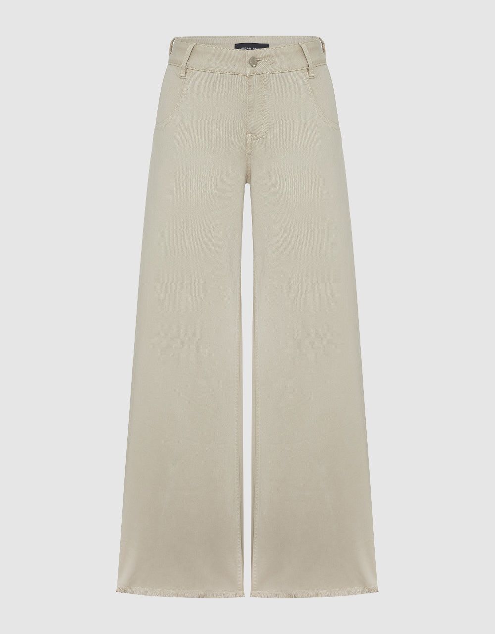 Raw Hem Wide-Leg Jeans sold by Urban Revivo