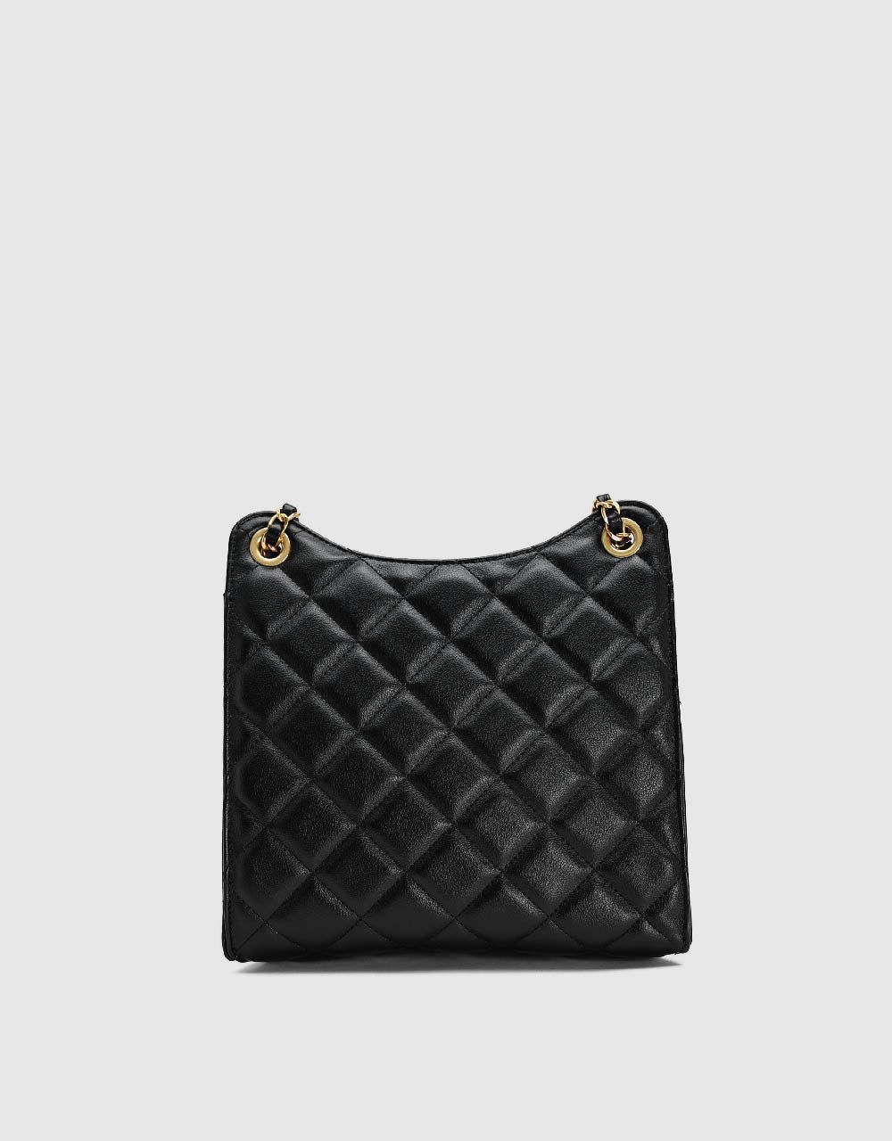 Quilted Vegan Leather Shoulder Bag sold by Urban Revivo product image thumbnail 4