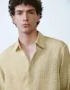 Textured Button Up Loose Shirt sold by Urban Revivo