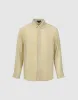Textured Button Up Loose Shirt sold by Urban Revivo