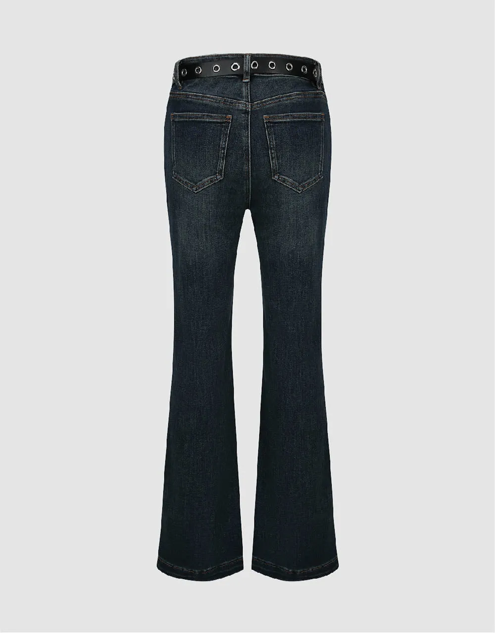 Flare Jeans With Belt sold by Urban Revivo product image thumbnail 3
