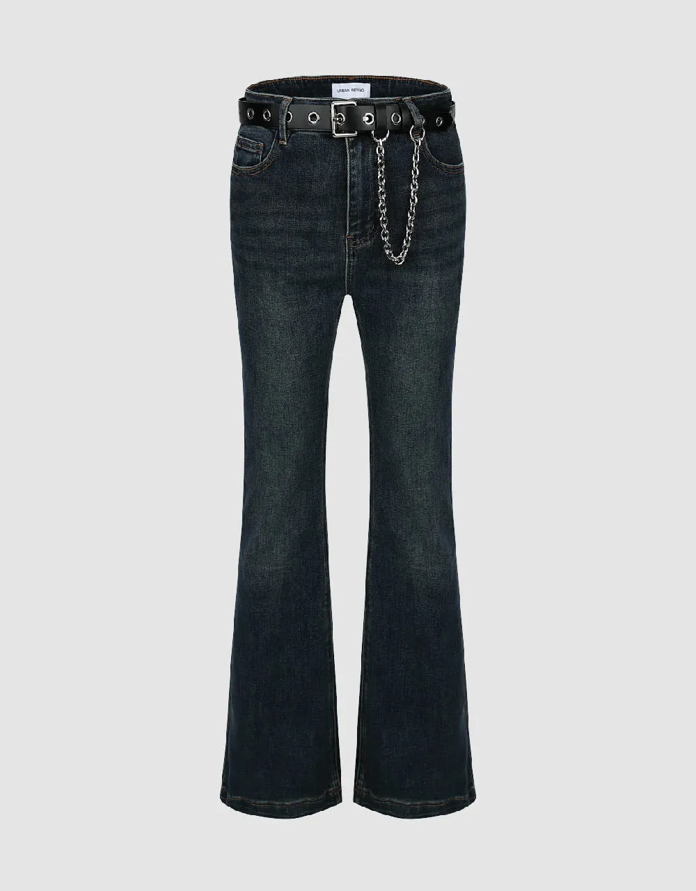 Flare Jeans With Belt sold by Urban Revivo