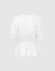 Loose V-Neck Blouse sold by Urban Revivo