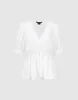 Loose V-Neck Blouse sold by Urban Revivo